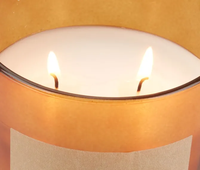 Duftlys BASTIAN Ø10xH10cm brun