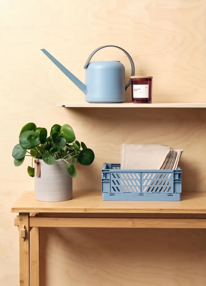 Duftlys JENS Ø7xH8cm m/låg