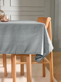 Dug BLOMME 140x240 grå