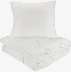 Dyne/pudesæt fiber 135x200/60x63/70 KVITEGGA