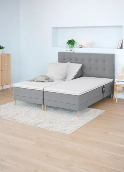 Elevationsseng 180x200 GOLD E35 Grå-23