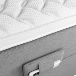 Elevationsseng 180x200 GOLD E45 Grå-23