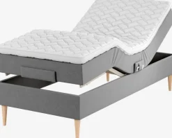 Elevationsseng 180x200 GOLD E45 Grå-23