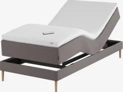 Elevationsseng 90x200 GOLD E50 Grå-21