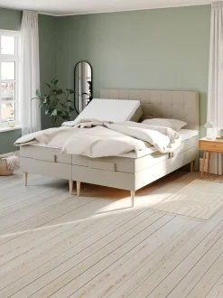 Elevationsseng 180x200 GOLD E45 Sand-91