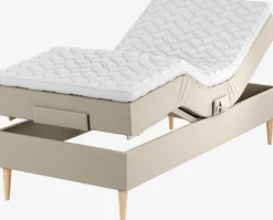 Elevationsseng 180x200 GOLD E45 Sand-91