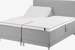 Elevationsseng 180x200 TEMPRAKON E250 Grå-42