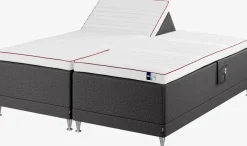 Elevationsseng 180x200 TEMPRAKON E250 Grå-47