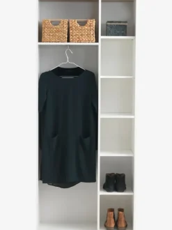 Entremøbel BELLE 2 låger hvid/eg