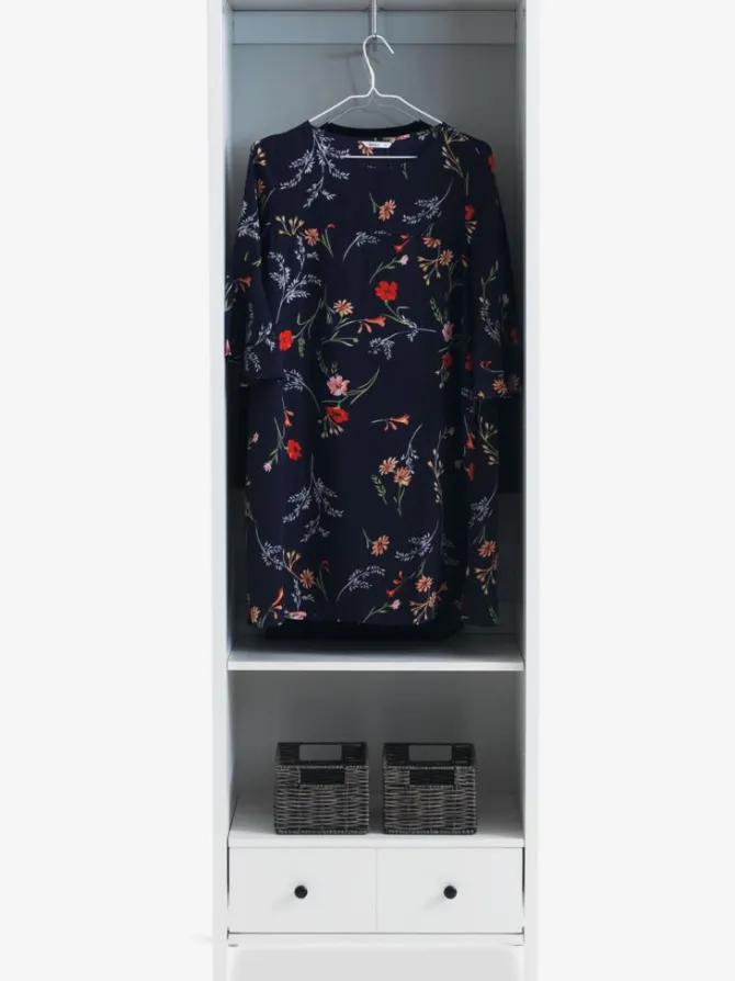 Entremøbel TERPET m/spejl hvid