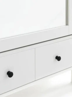 Entremøbel TERPET m/spejl hvid