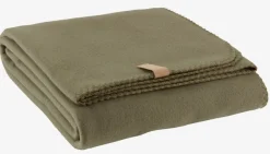 Fleeceplaid DAGLILJE 130x170 grøn