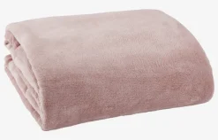 Fleeceplaid DRAGEHODE 140x200 rosa