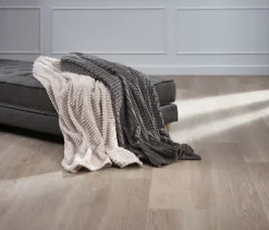 Fleeceplaid HAGTORN 140x200 beige