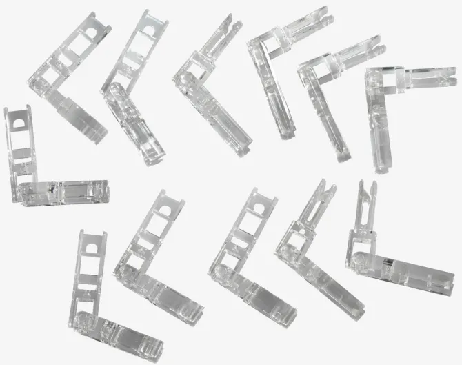 Forlængerled til lamelgardin 12 stk/pk