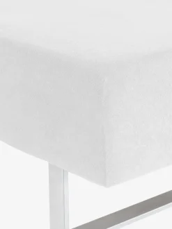 Frotté faconlagen TINDRA 90x200x30 hvid