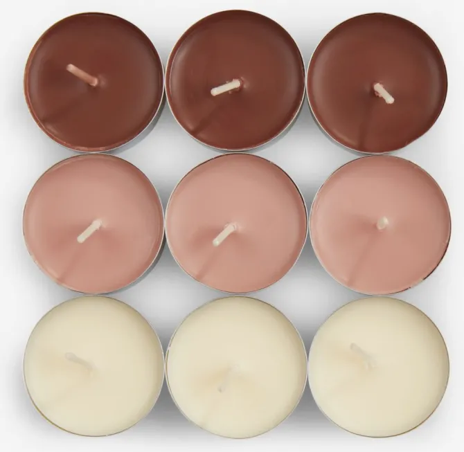 Fyrfadslys KENNI 18 stk/pk vanilje