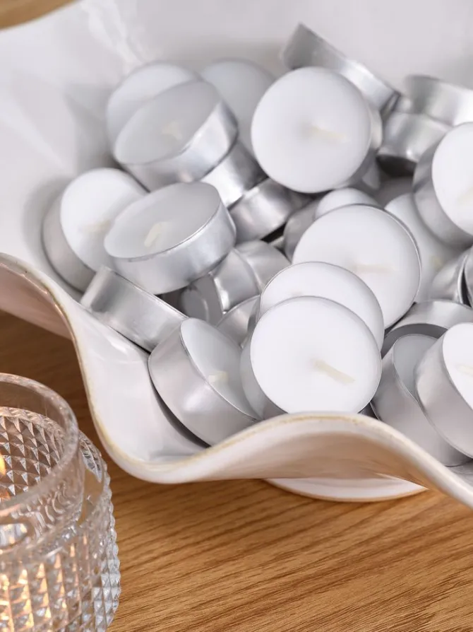 Fyrfadslys REGNER 50 stk/pk hvid