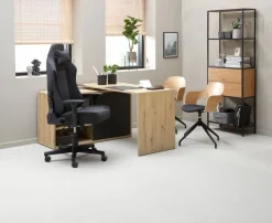 Gamer-stol ABILDAA antracitgråt stof