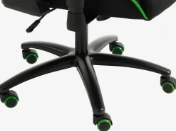 Gamer-stol LAMBJERG sort mesh/grøn