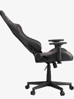 Gamer-stol NIBE sort kunstlæder/rød