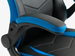 Gamer-stol VOJENS sort/blå kunstlæder/mesh