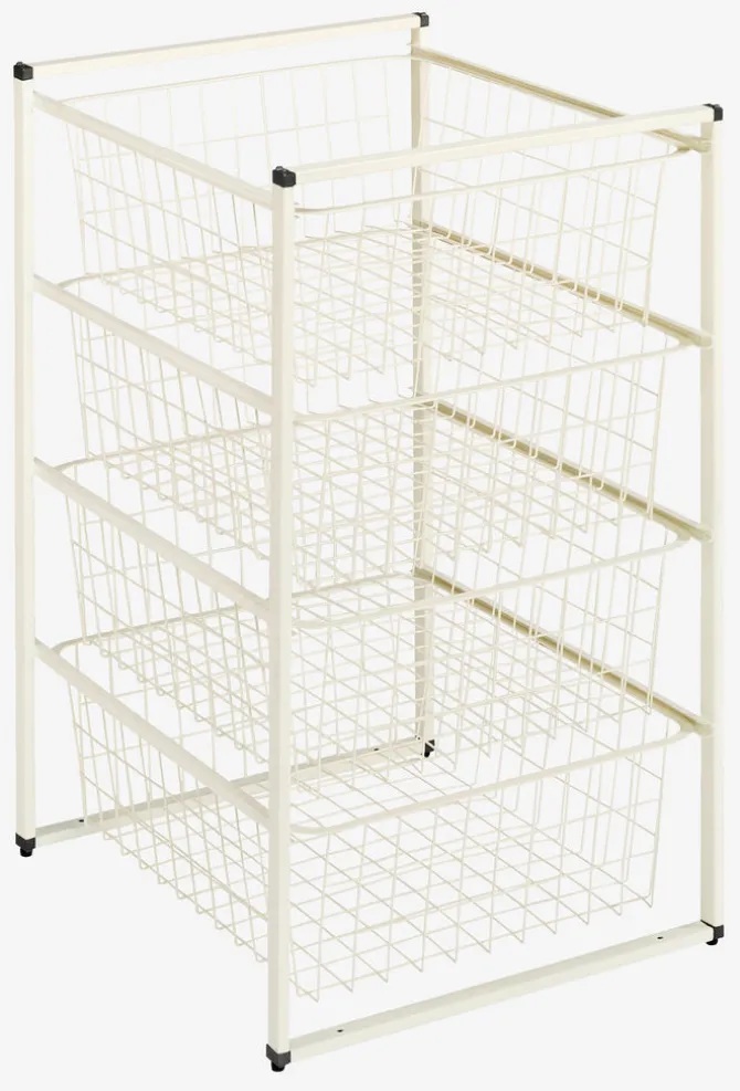 Garderobeindsats BARKHOLT B43xD49 4 trådkurve