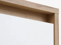 Garderobeskab BILLUND 80x193 hvid/eg