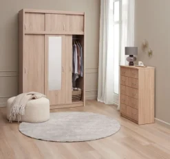 Garderobeskab EVETOFTE 143x220 eg