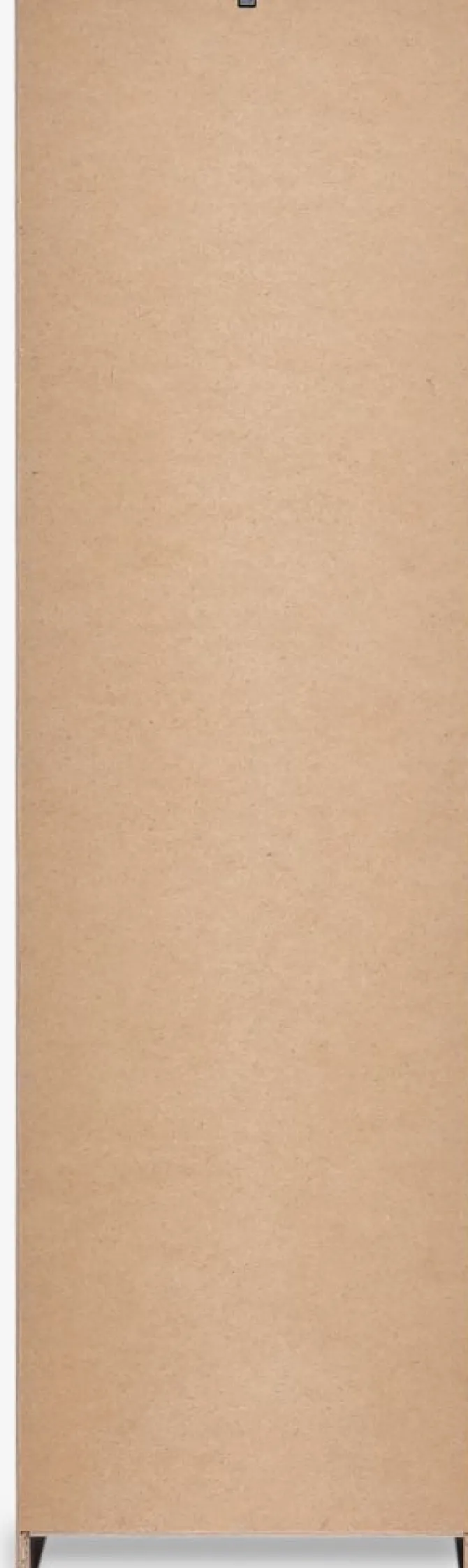 Garderobeskab FANDRUP 50x176 1 låge lys egefarve