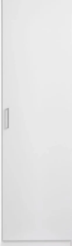 Garderobeskab FANDRUP 50x176 1 låge hvid