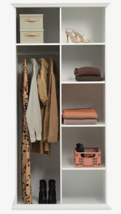 Garderobeskab FREDENSBORG 96x200 hvid