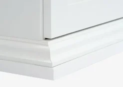 Garderobeskab FREDENSBORG 96x200 hvid