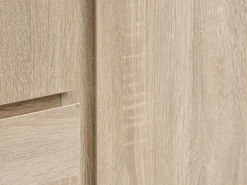 Garderobeskab LIMFJORDEN 120x200 kombi lys egefarve