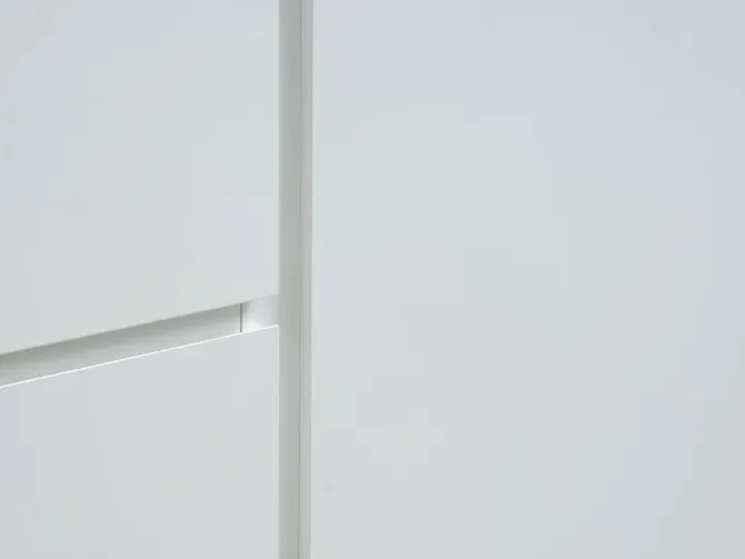 Garderobeskab LIMFJORDEN 120x200 kombi hvid