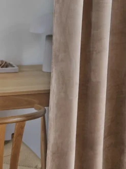 Gardin AUSTRA 1x140x300 velour taupe