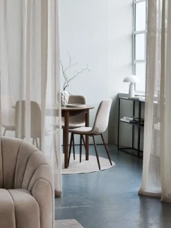 Gardin BOLMEN 1x140x300 rynkeeffekt varm grå