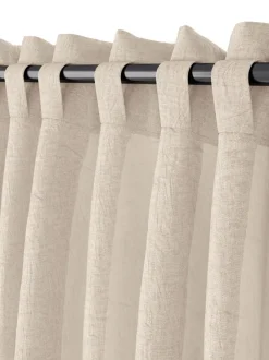 Gardin BOLMEN 1x140x300 rynkeeffekt varm grå