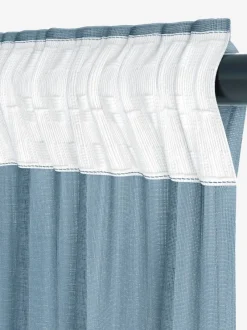 Gardin GOLTA 1x140x245 støvet blå