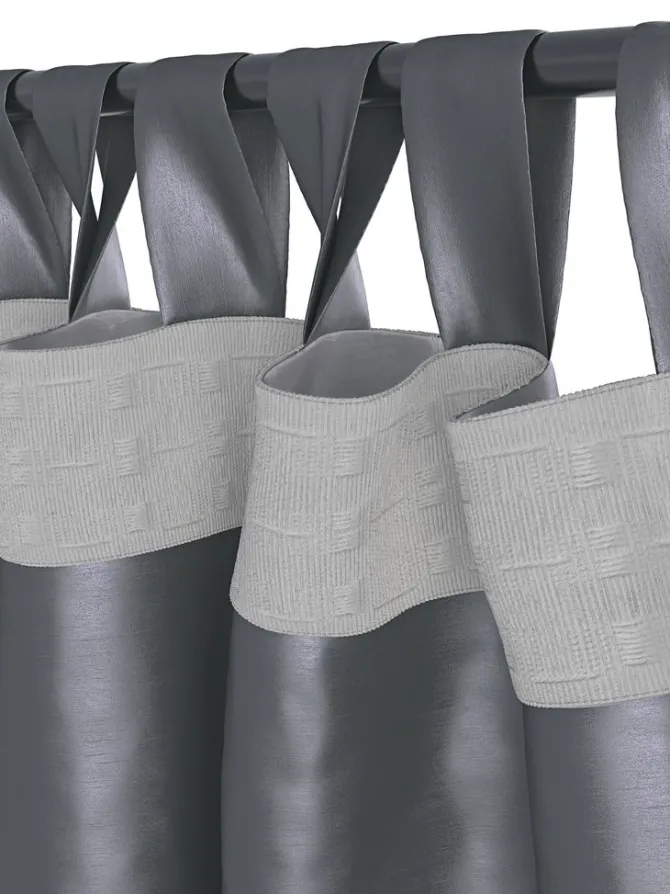 Gardin LUPIN 1x140x300 silkelook grå