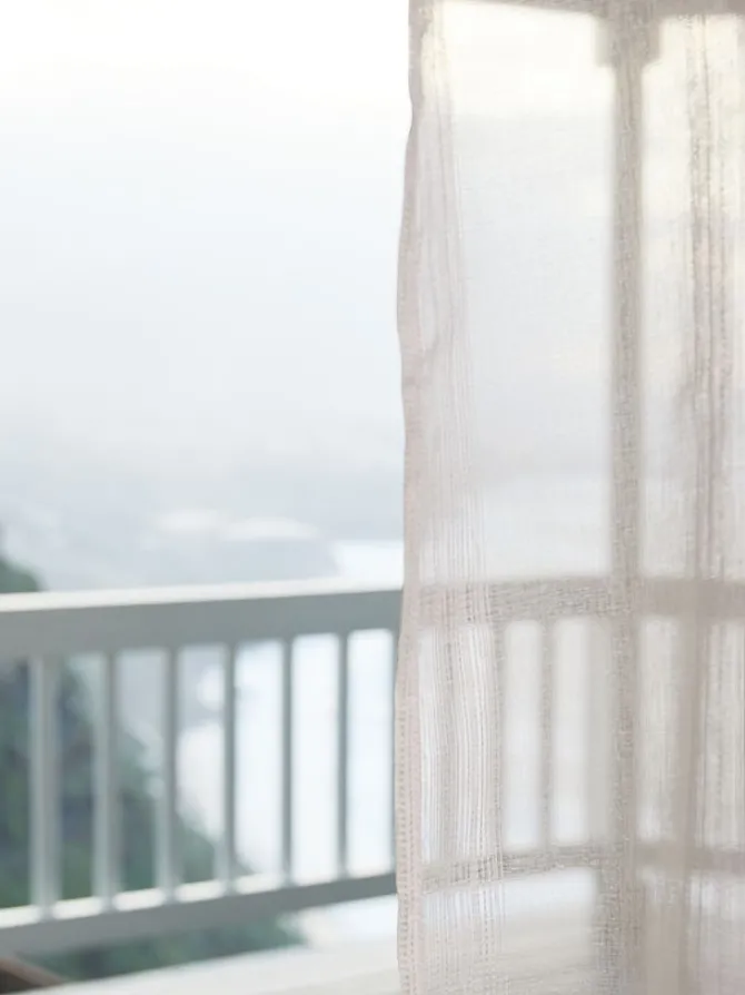 Gardin MARISKO 1x140x300 hvid