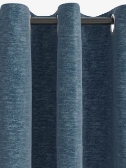 Gardin NESVATN 1x140x300 chenille blå