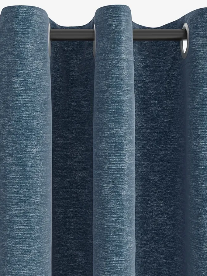 Gardin NESVATN 1x140x300 chenille blå