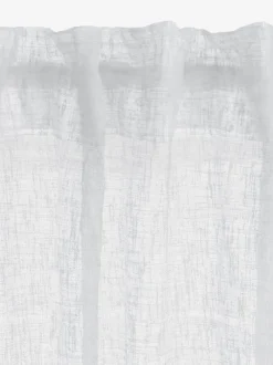 Gardin UNNEN 1x140x300 hørlook hvid