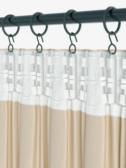 Gardinring Ø19mm 10 stk/pk sort