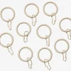 Gardinring NATURE Ø19mm 10 stk/pk beige