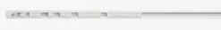 Gardinskinne FIXI 125cm hvid