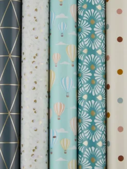 Gavepapir BAGGE B70xL600cm genanvendt assorteret