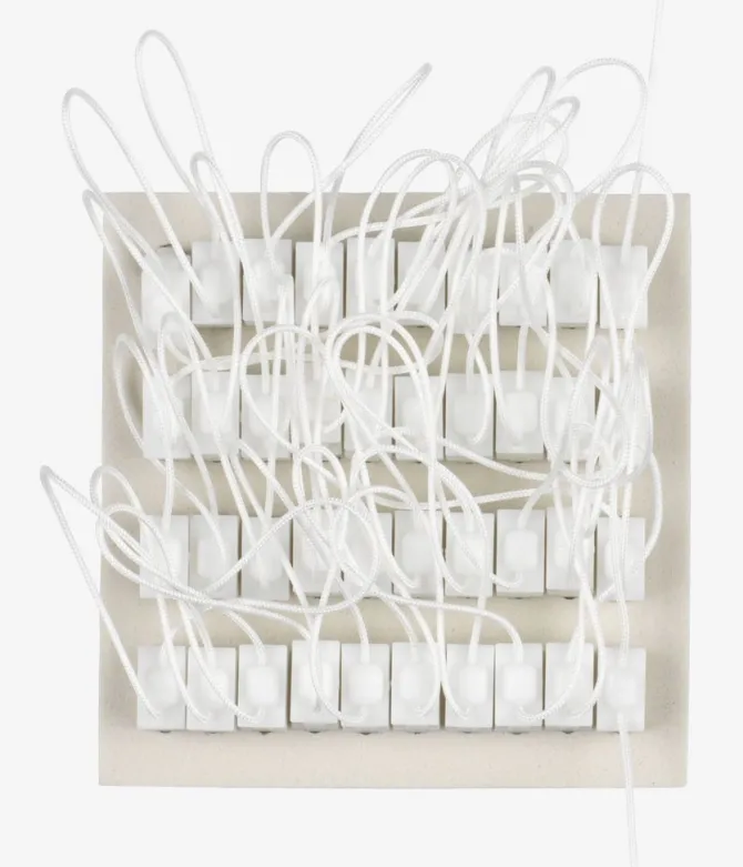 Glidere m/snor FLEXI 40 stk/pk hvid