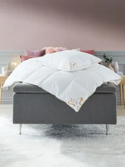 Gåsedunsdyne 135x200 Ringsted Dun ROYAL GOLD varm